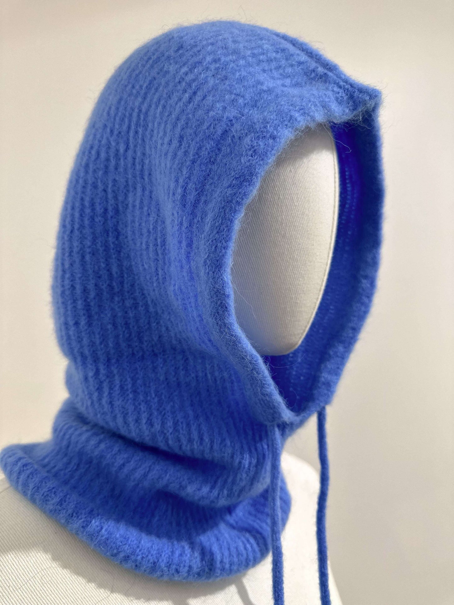 Cagoule en maille alpaga accessoire chaud hiver - Coline