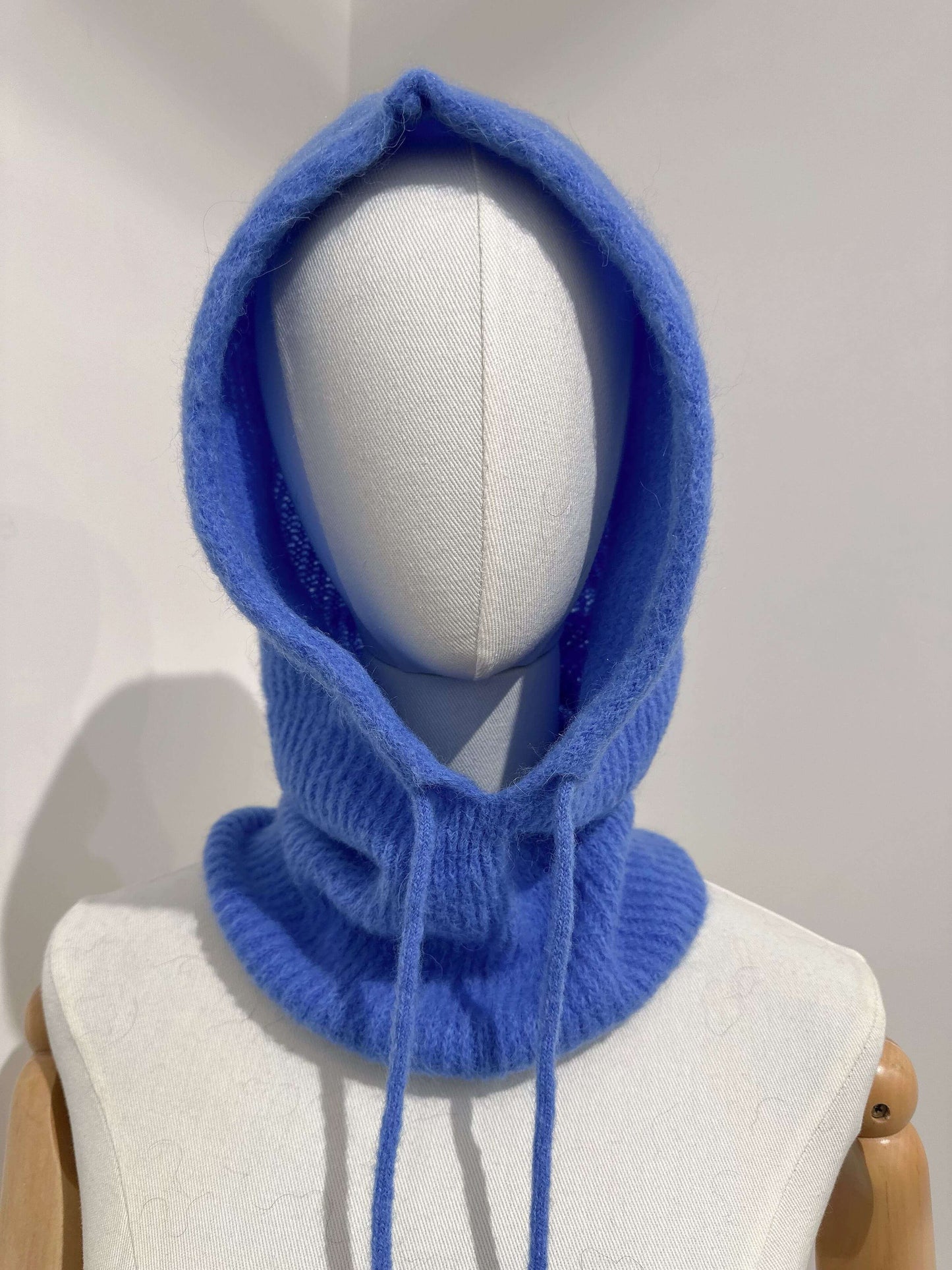 Cagoule en maille alpaga accessoire chaud hiver - Coline