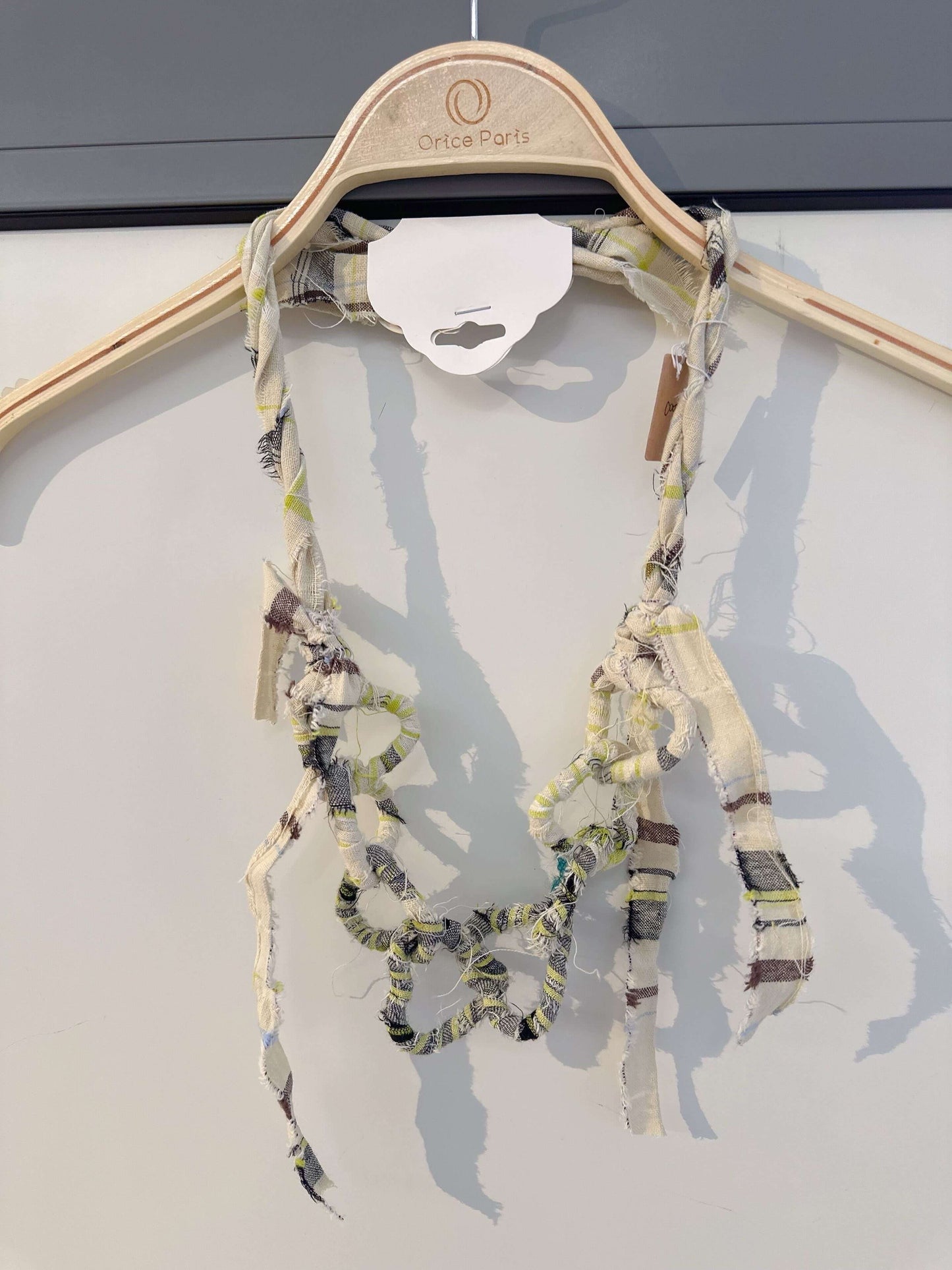 Collier coeur blanc - Orice Paris