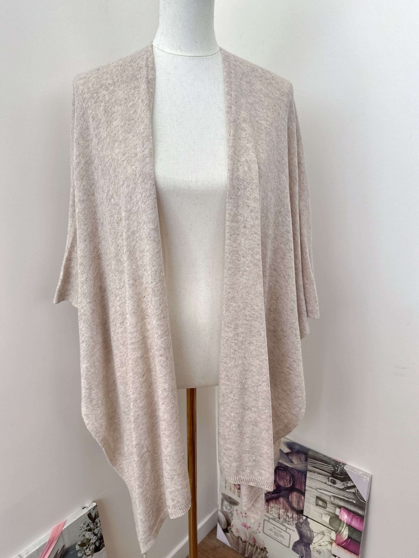 Poncho en cachemire femme Bohème chic - Yarah