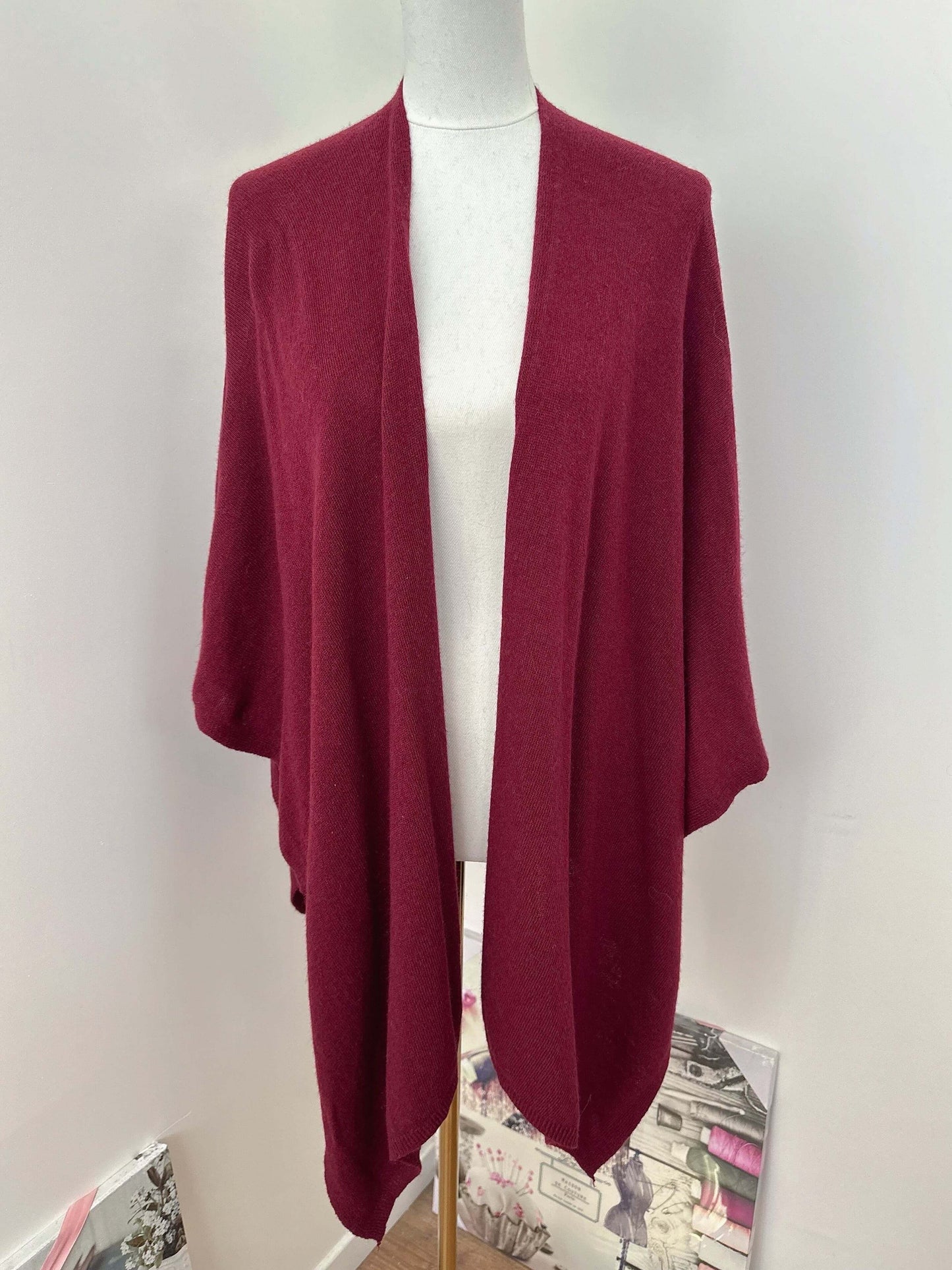 Poncho en cachemire femme Bohème chic - Yarah