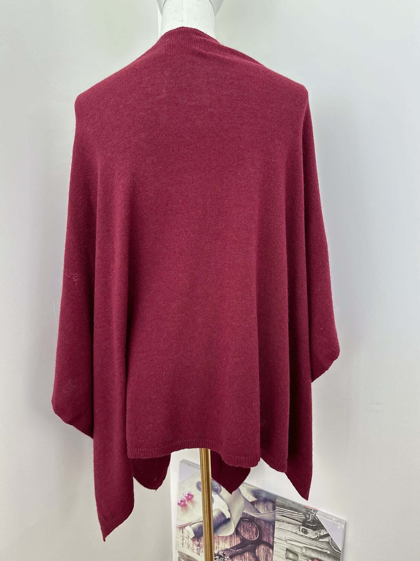 Poncho en cachemire femme Bohème chic - Yarah