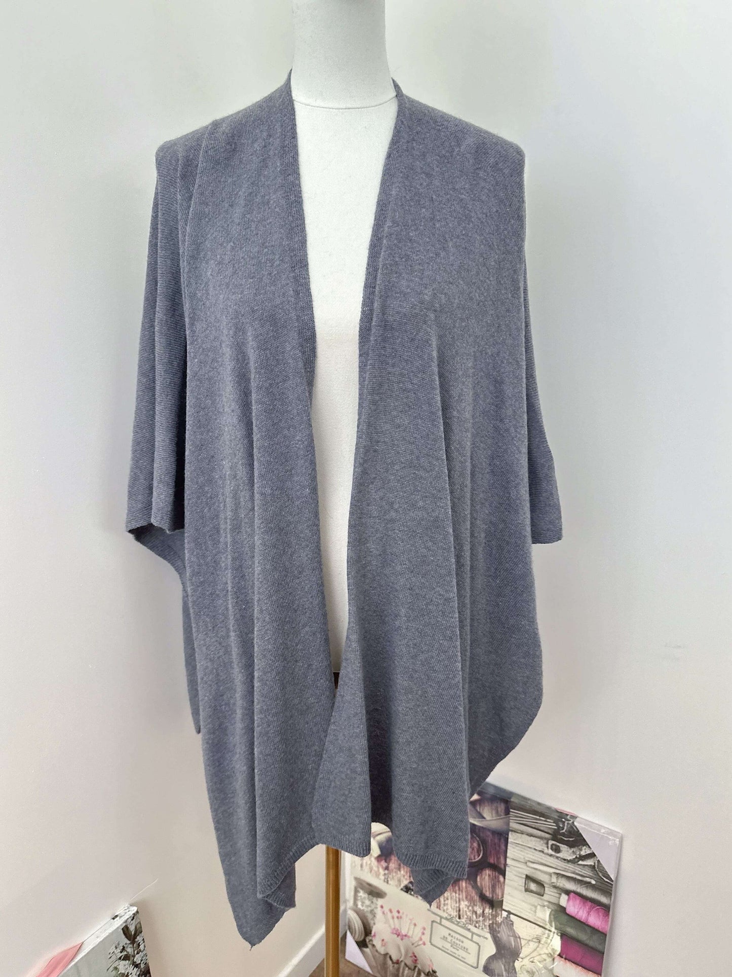 Poncho en cachemire femme Bohème chic - Yarah