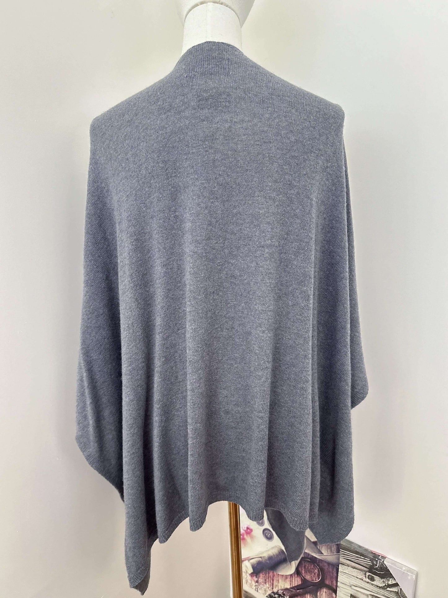 Poncho en cachemire femme Bohème chic - Yarah
