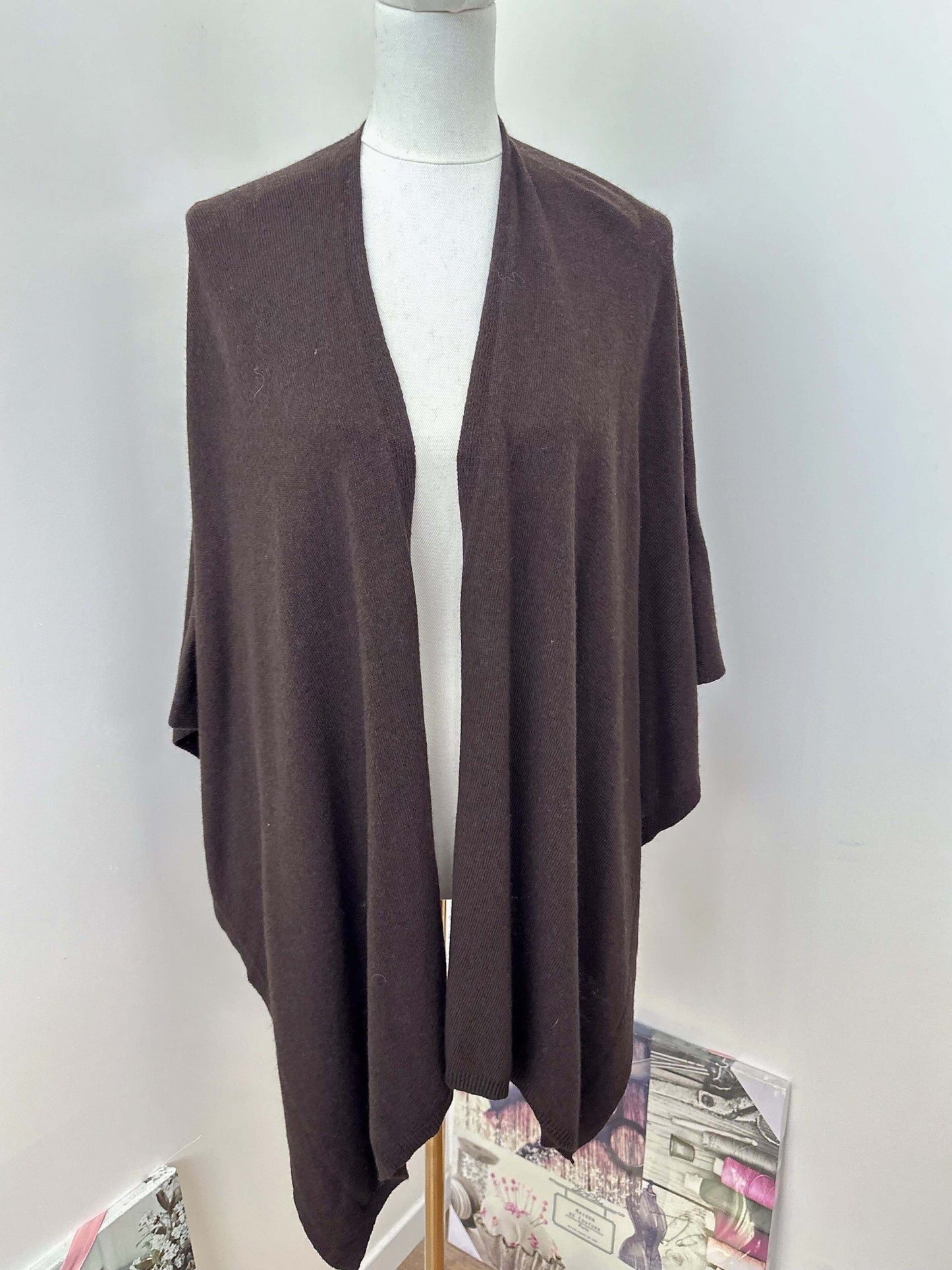 Poncho en cachemire femme Bohème chic - Yarah