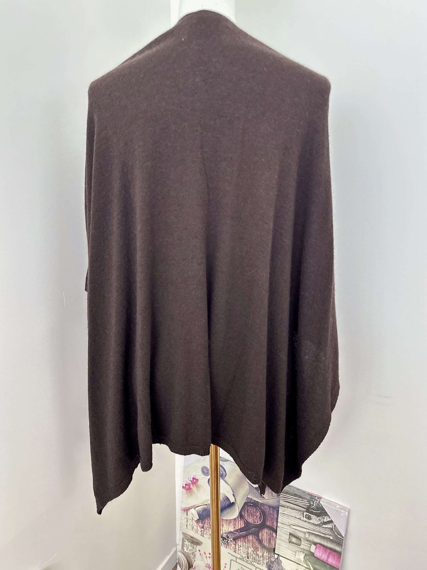 Poncho en cachemire femme Bohème chic - Yarah