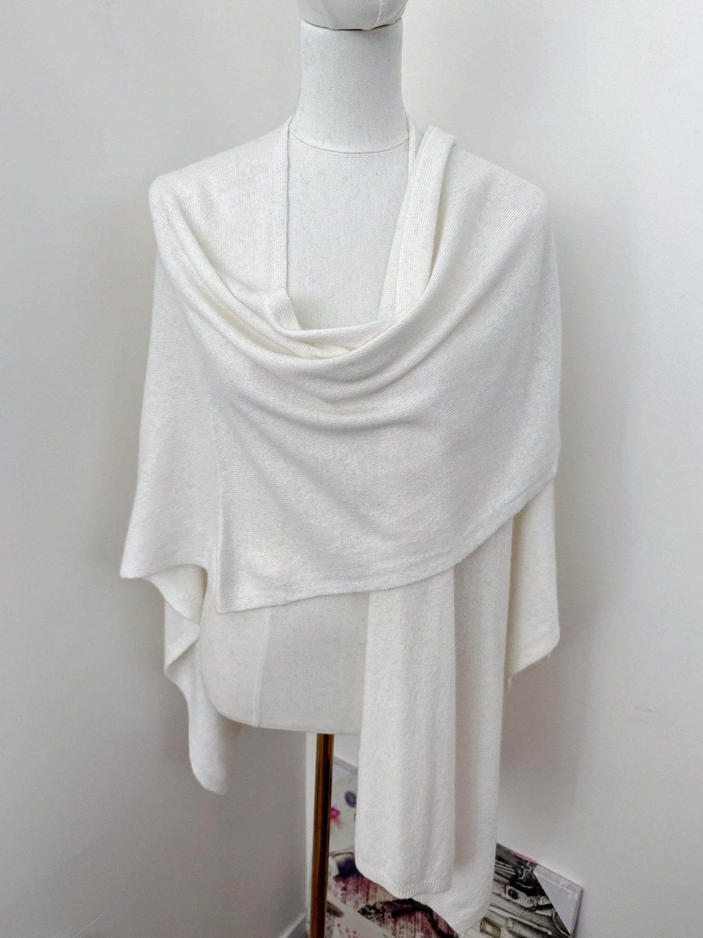 Poncho en cachemire femme Bohème chic - Yarah
