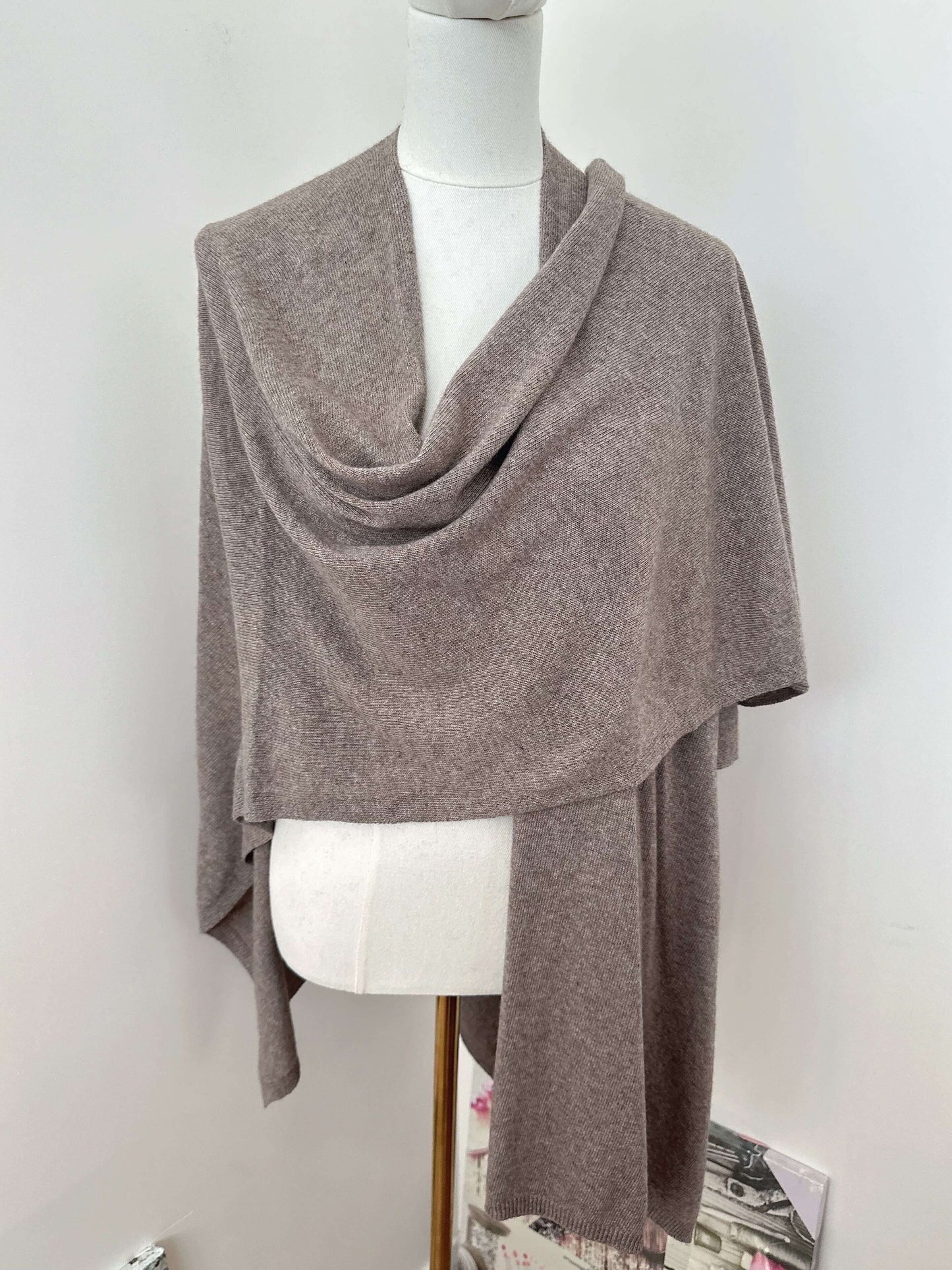 Poncho en cachemire femme Bohème chic - Yarah