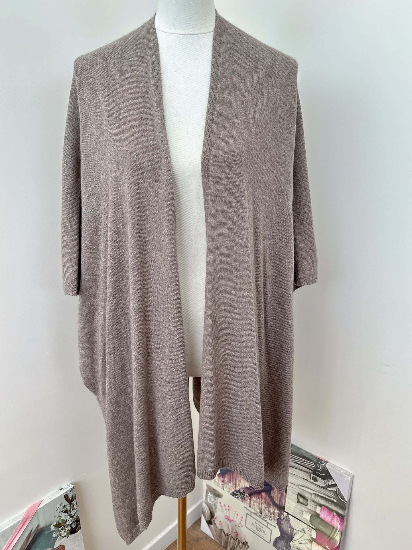 Poncho en cachemire femme Bohème chic - Yarah