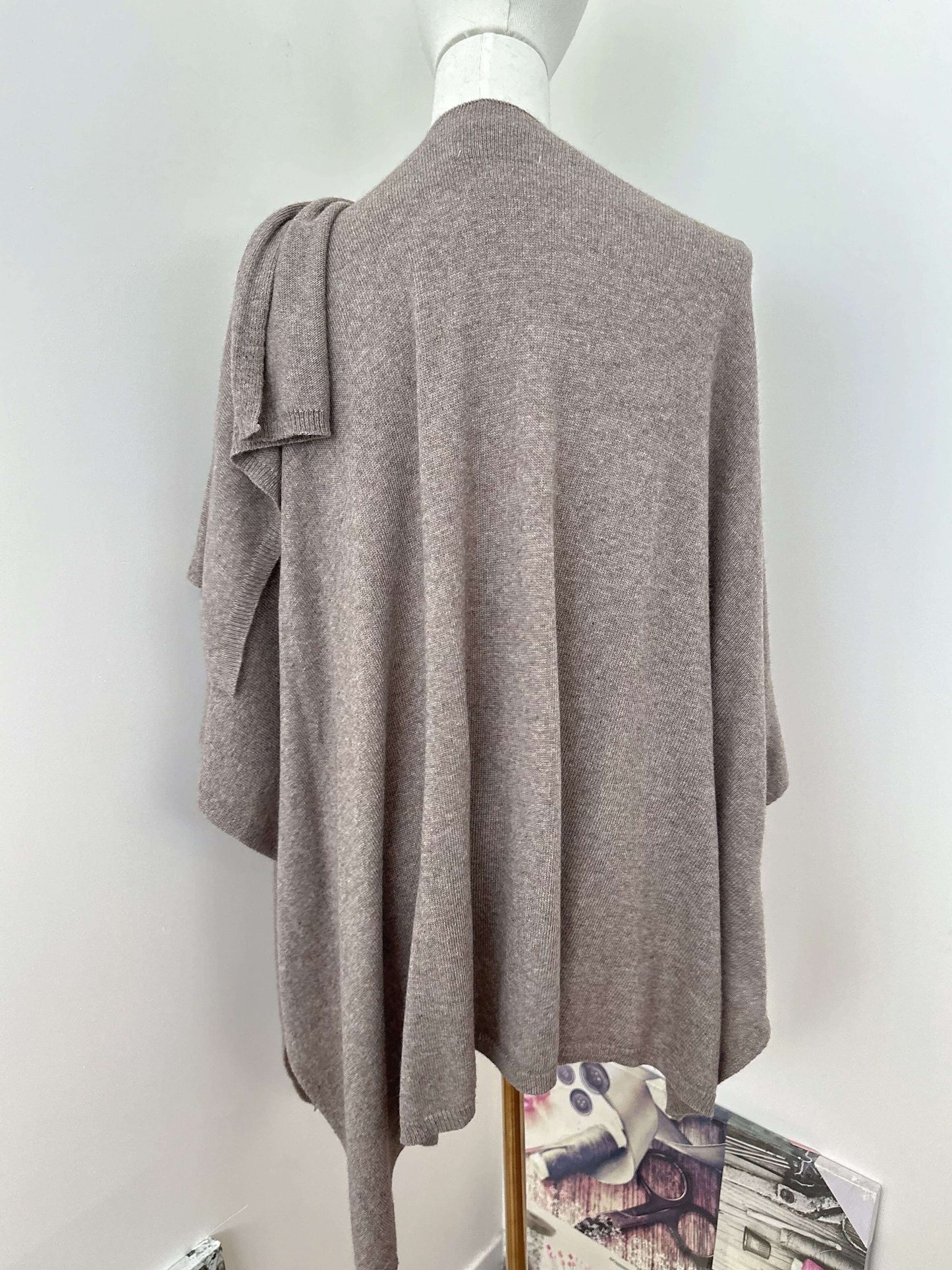Poncho en cachemire femme Bohème chic - Yarah