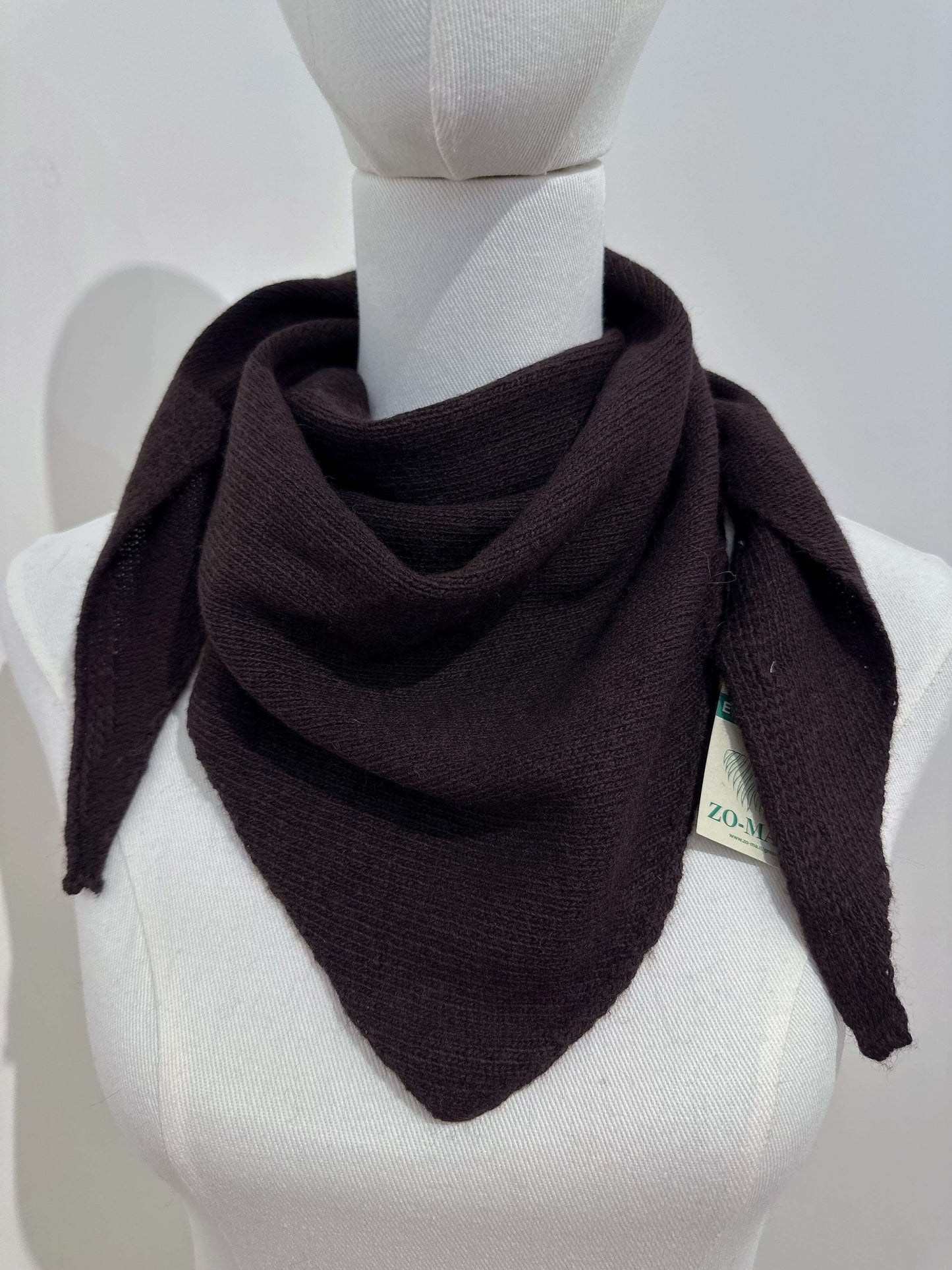 Écharpe triangle cachemire Femme- Elis