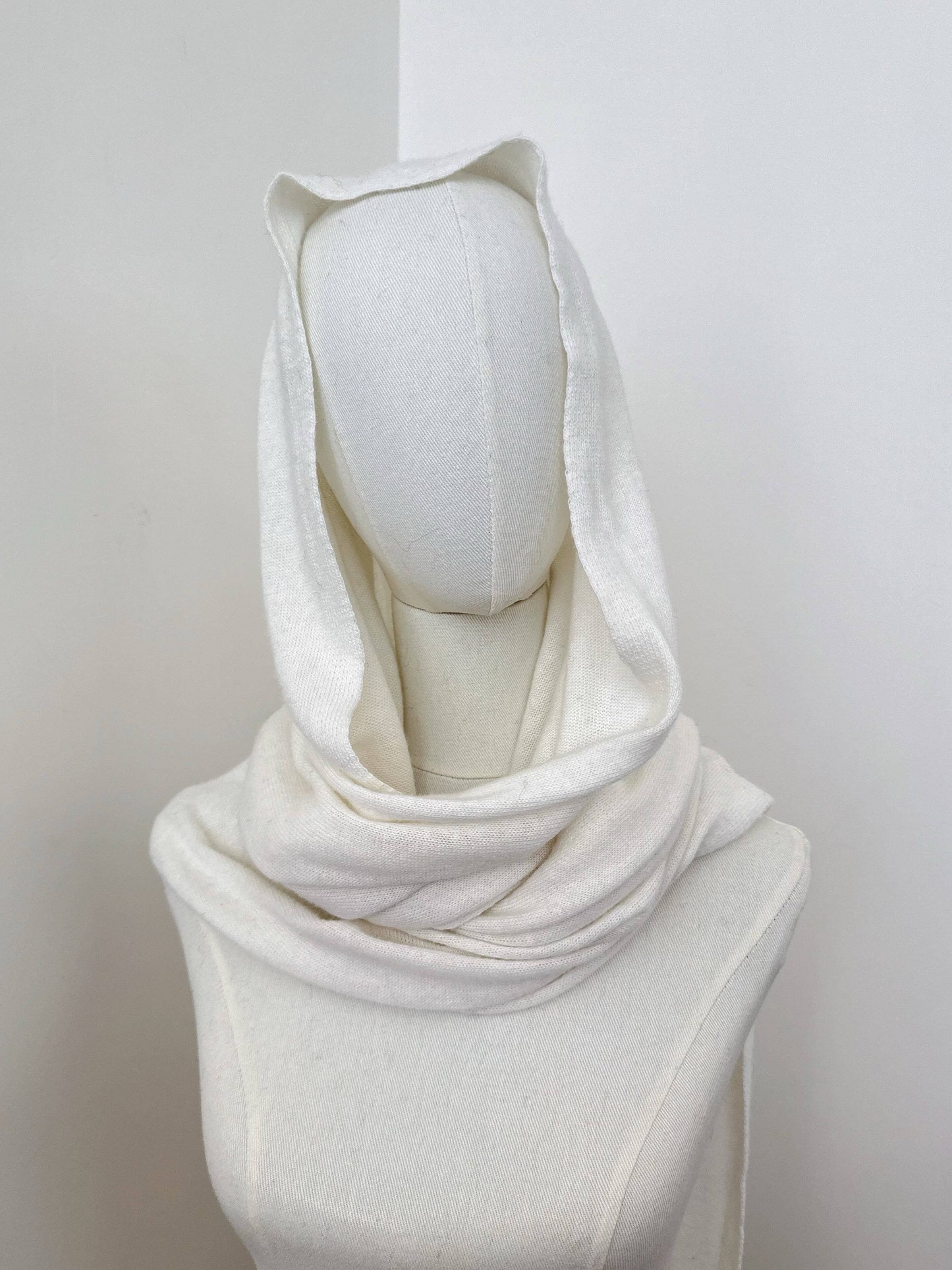 Écharpe maille cachemire off white - Mina