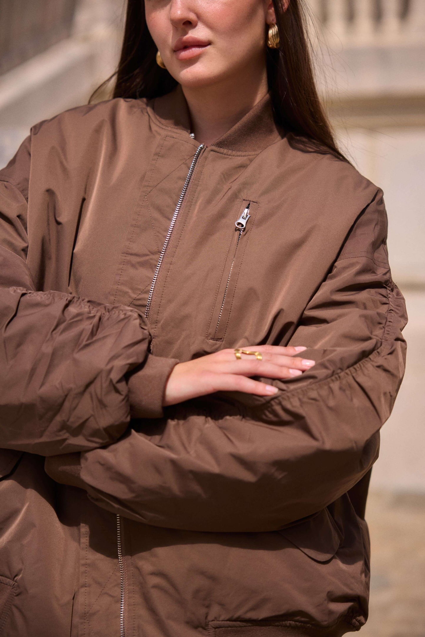 Veste bomber reversible femme classique - Morgane