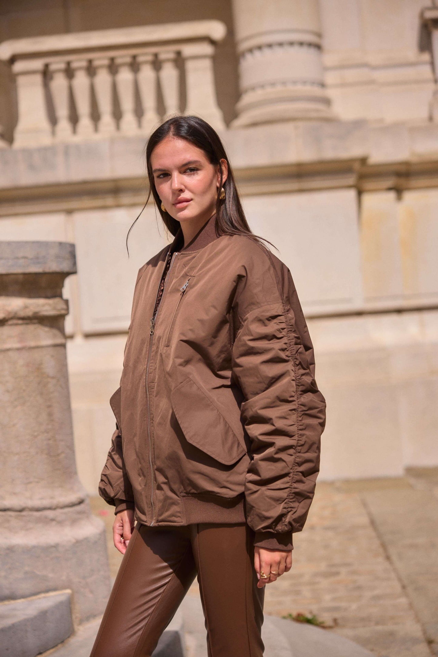 Veste bomber reversible femme classique - Morgane