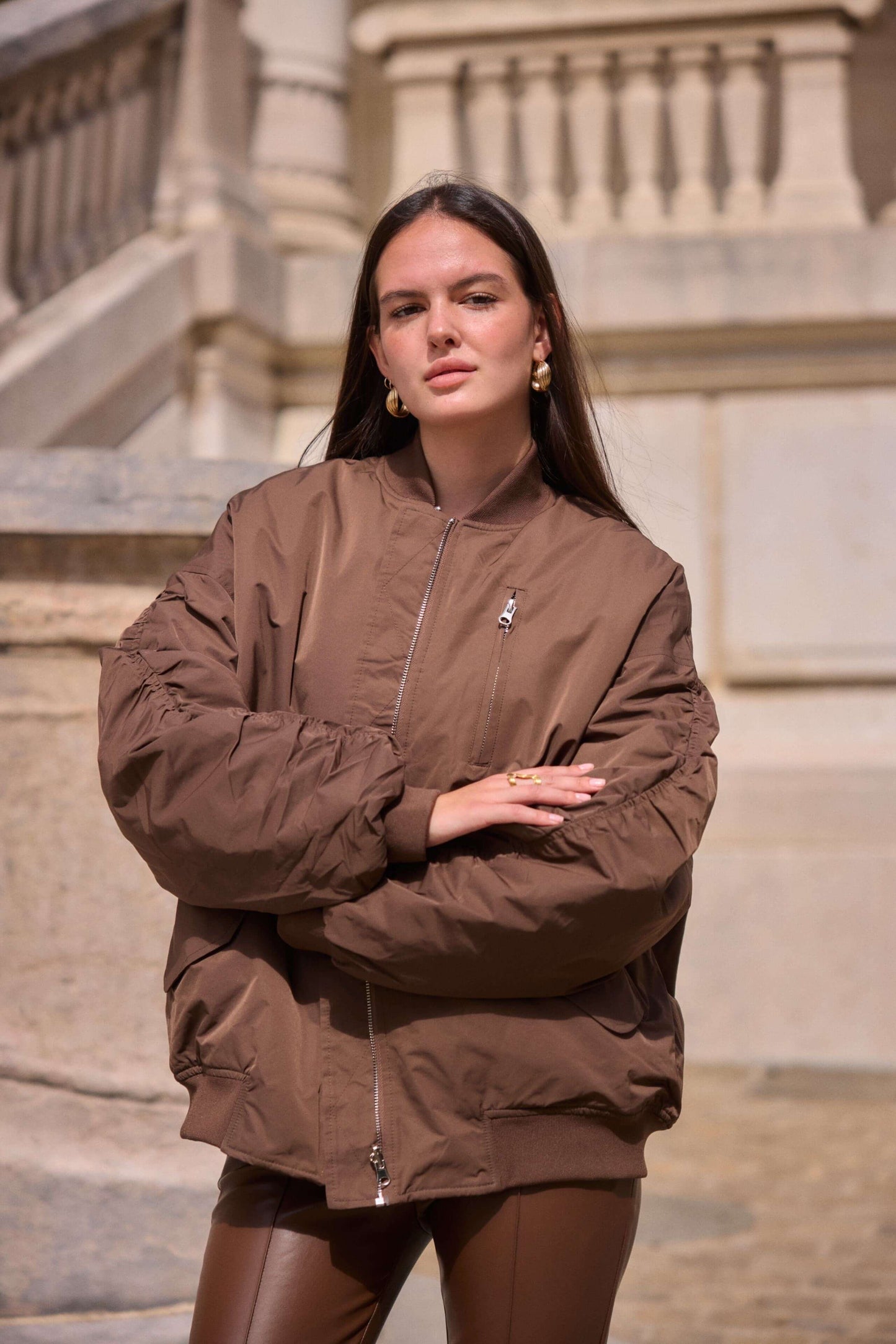 Veste bomber reversible femme classique - Morgane