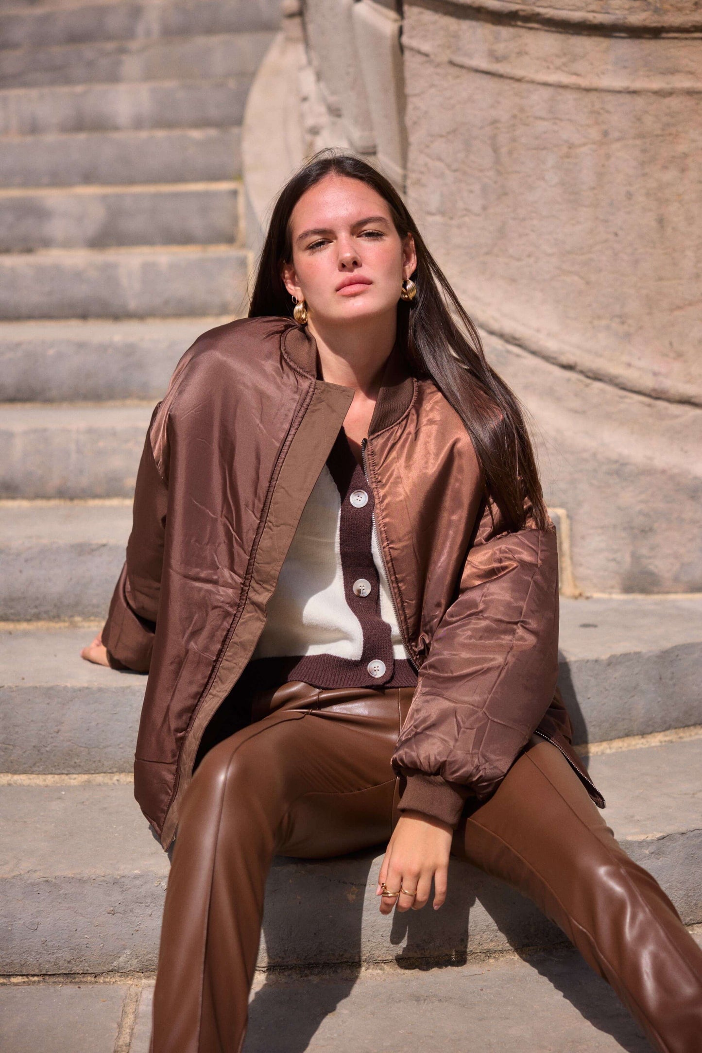 Veste bomber reversible femme classique - Morgane