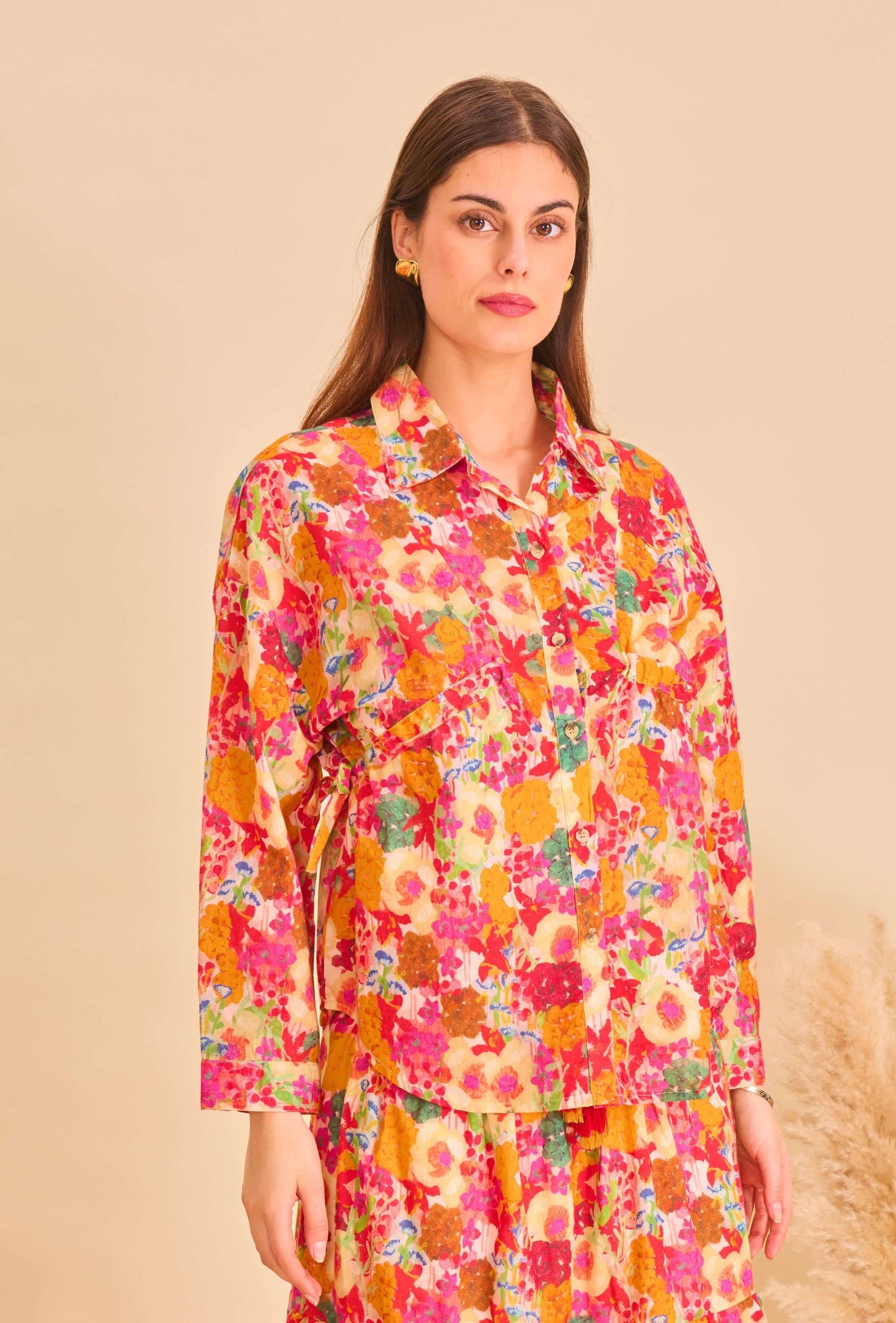 Chemise liberty en coton - Orice Paris