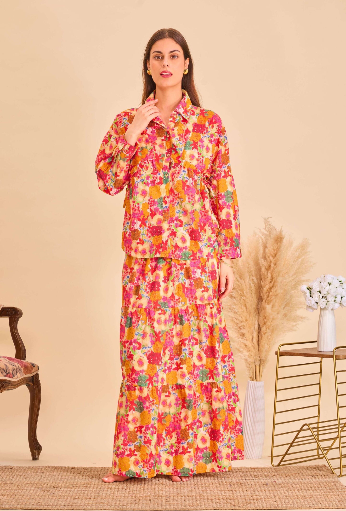 Chemise liberty en coton - Orice Paris