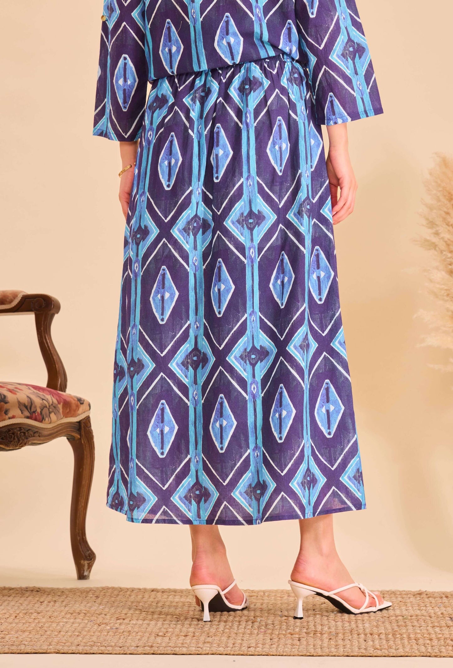 Jupe longue style batik - Orice Paris