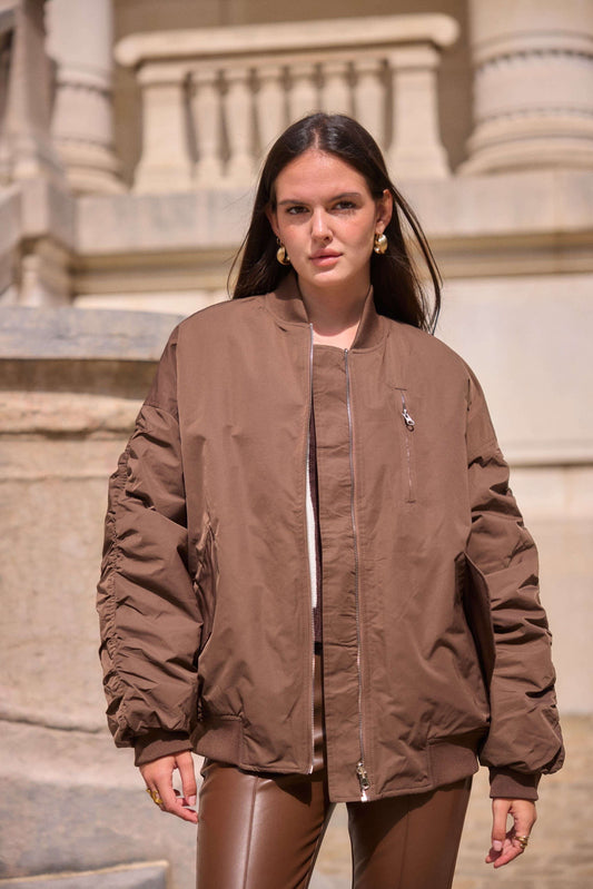 Veste bomber reversible femme classique - Morgane