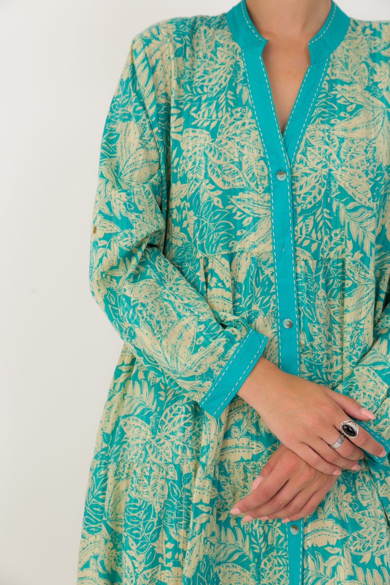 Robe chemise bohème Nolie - Orice