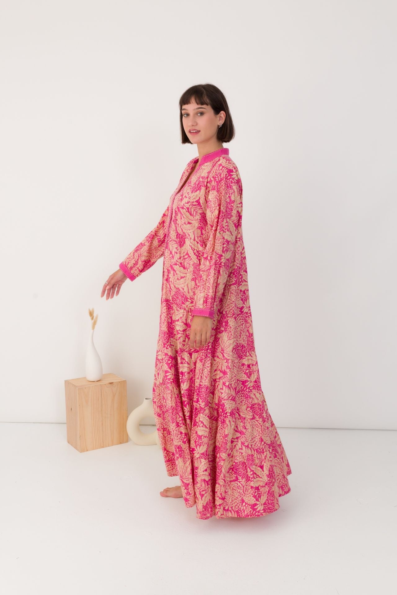 Robe chemise bohème Nolie - Orice