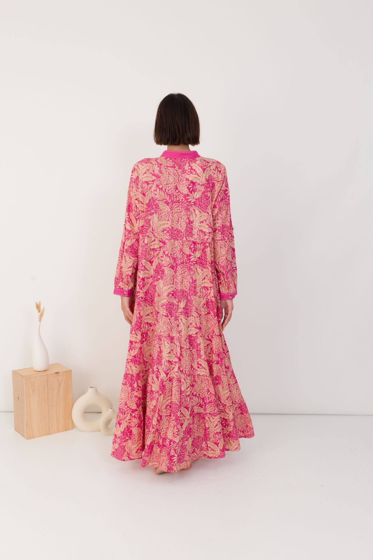 Robe chemise bohème Nolie - Orice
