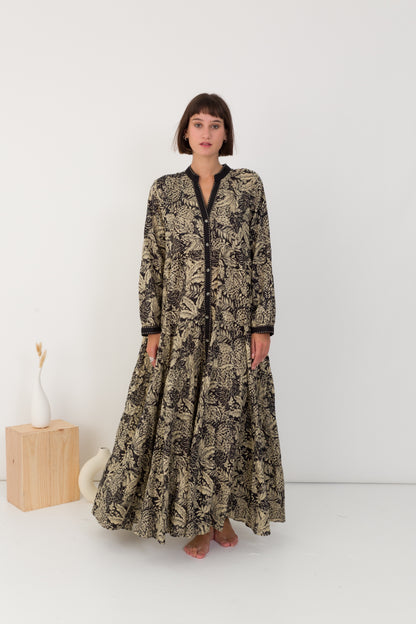 Robe chemise bohème Nolie - Orice