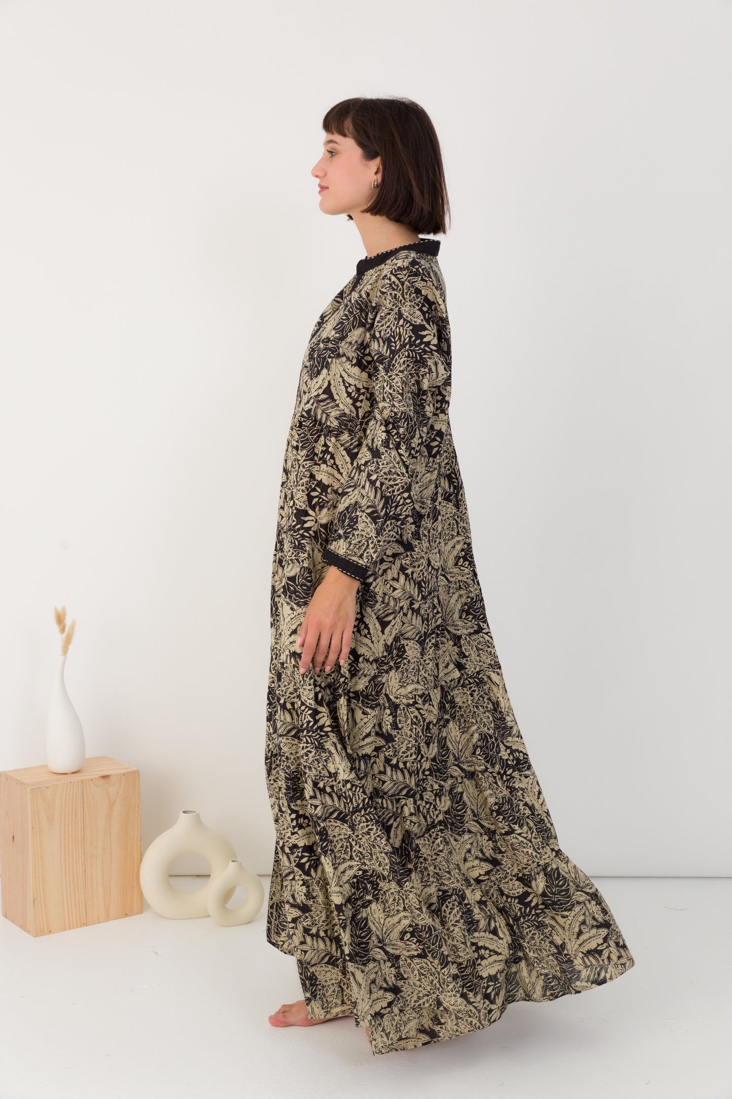 Robe chemise bohème Nolie - Orice